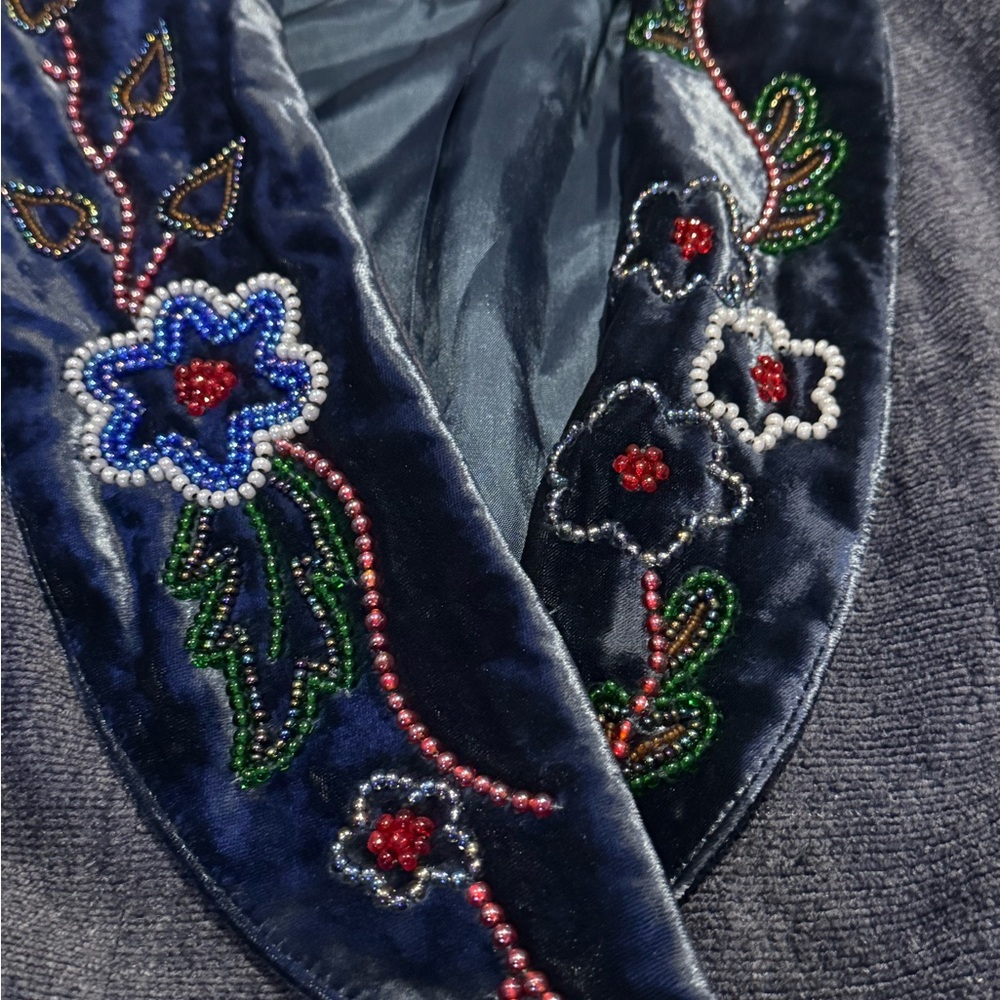 Double D Ranch highly adorned velvet trimmed jacket - Picture 9 of 16